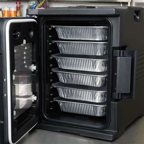 cambro electric hot boxes|Cambro Ultra Pan Carrier® Black Front Loading Insulated .